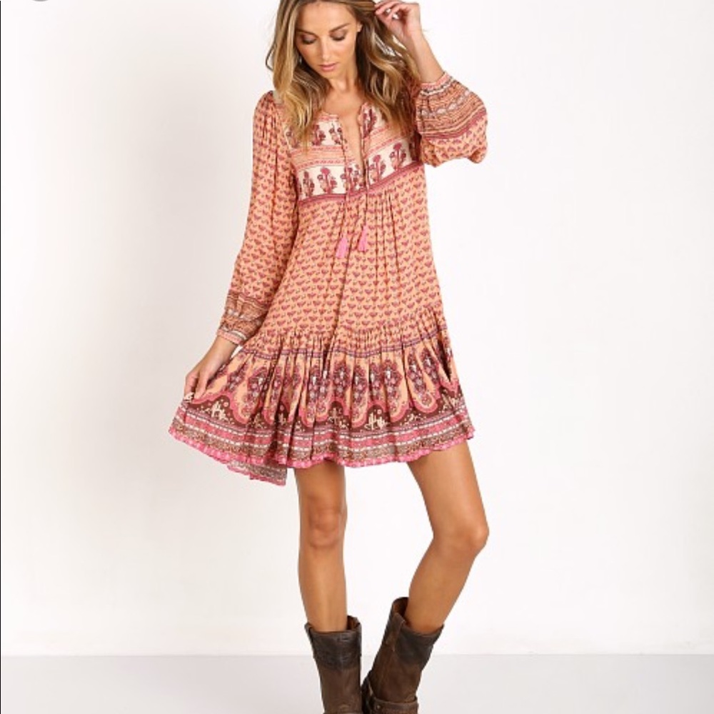 Reserved❤️ Spell and the Gypsy Sunset Road Dress